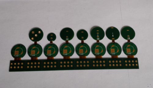 Rigid flexible circuit board
