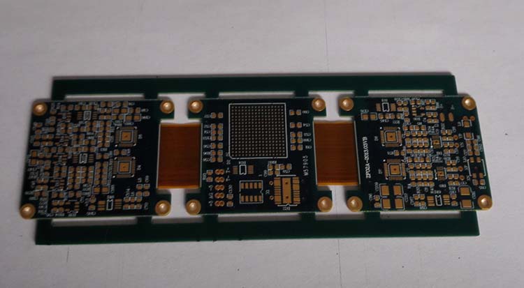 Rigid flex circuit boards
