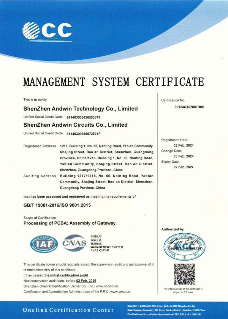 ISO9001:2015