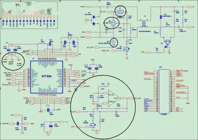 How to place the two masters of RF circuit and digital circuit on a PCB board?