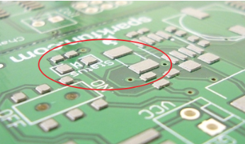 Talking about the soldering layer of PCB.