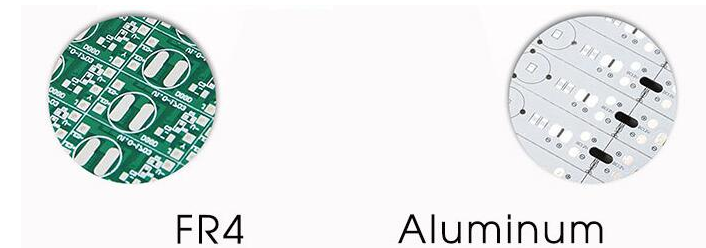 Aluminum pcb vs fr4