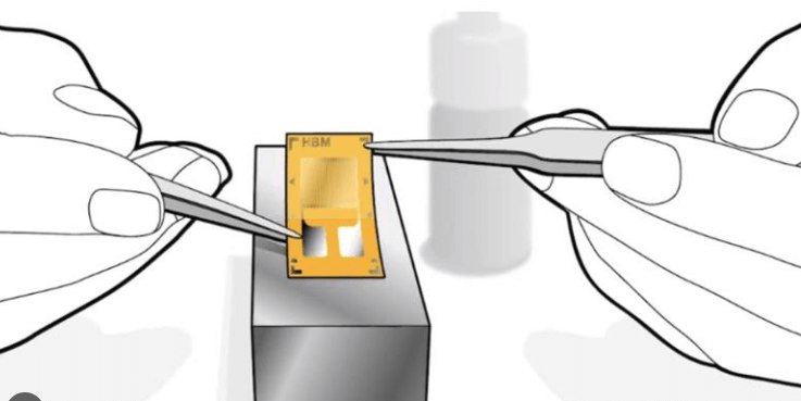 Flex pcb strain gauge