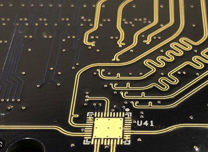 Gold plating rogers pcb