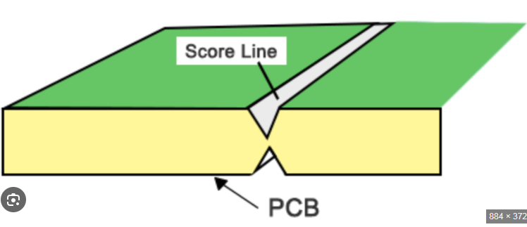 Pcb v scoring machine