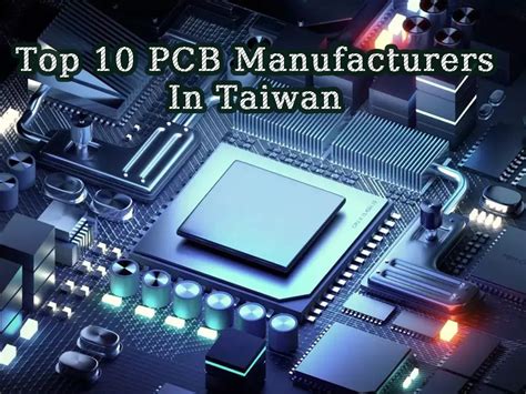 Top 10 PCB Manufacturers Shaping the Future of Electronics