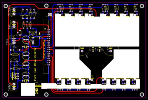 Designing a Compact EGS002 Inverter Layout for 12V-220V Conversion