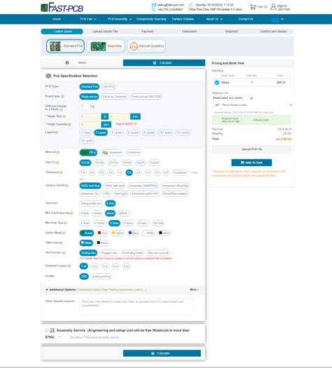 Simplify PCB Assembly with Instant Online Quote Tools