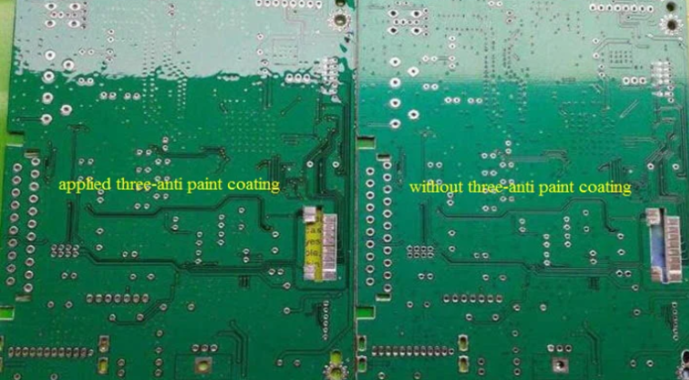 What is the reason for coating PCB with anti-paint?
