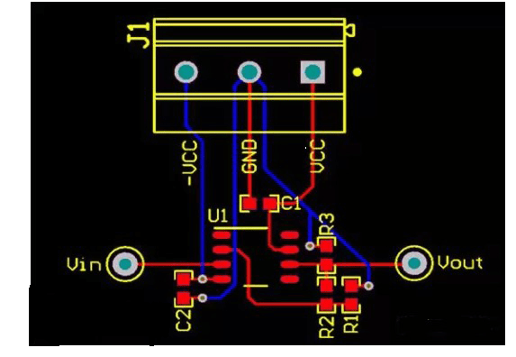 Wiring tips for amplifier PCB