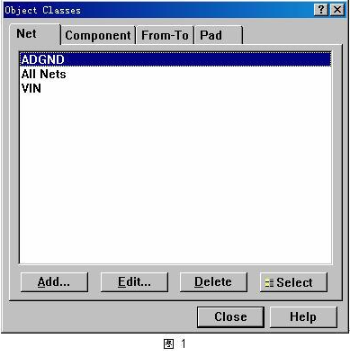 NetClass function of PCB software