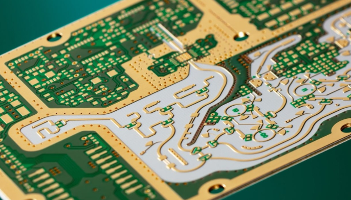Why is using PCB vias crucial for reducing EMI?