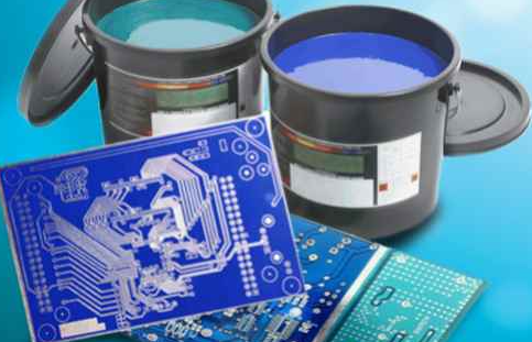 What are the types of PCB inks and what are their functions?