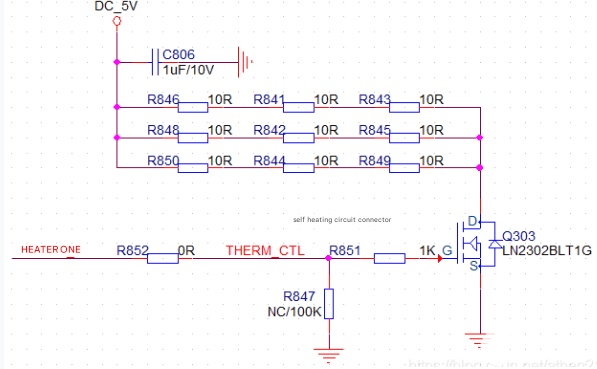 About PCB heating circuit design