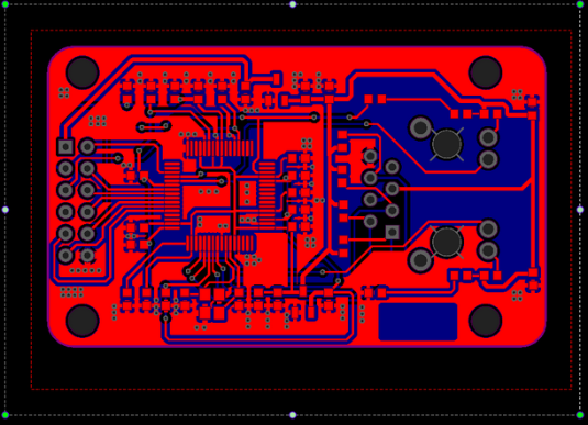 Adding x and z gaps around the PCB
