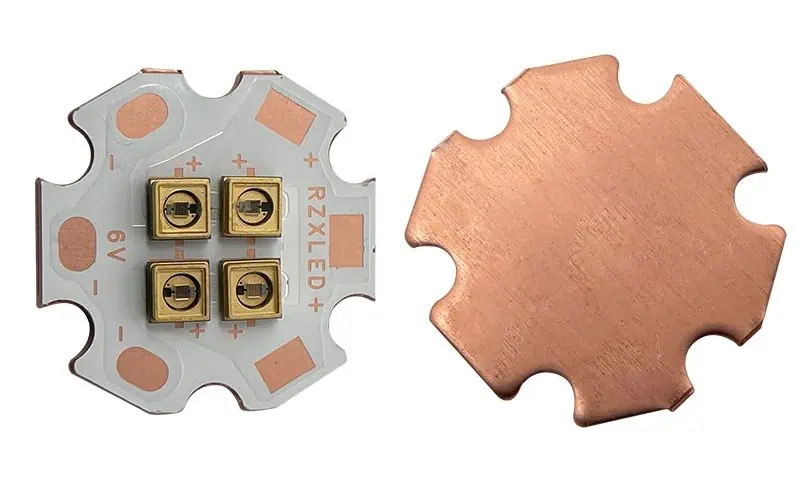 Decision flowchart for selecting between Aluminum and Copper Core PCB