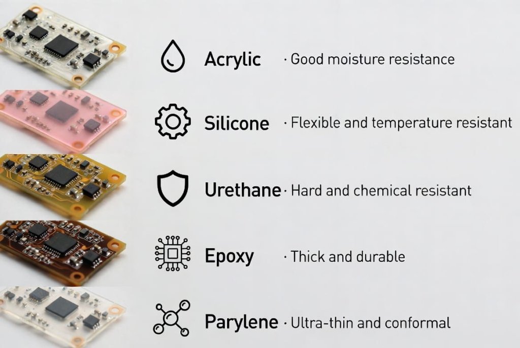 3 conformal-coating-types-comparison