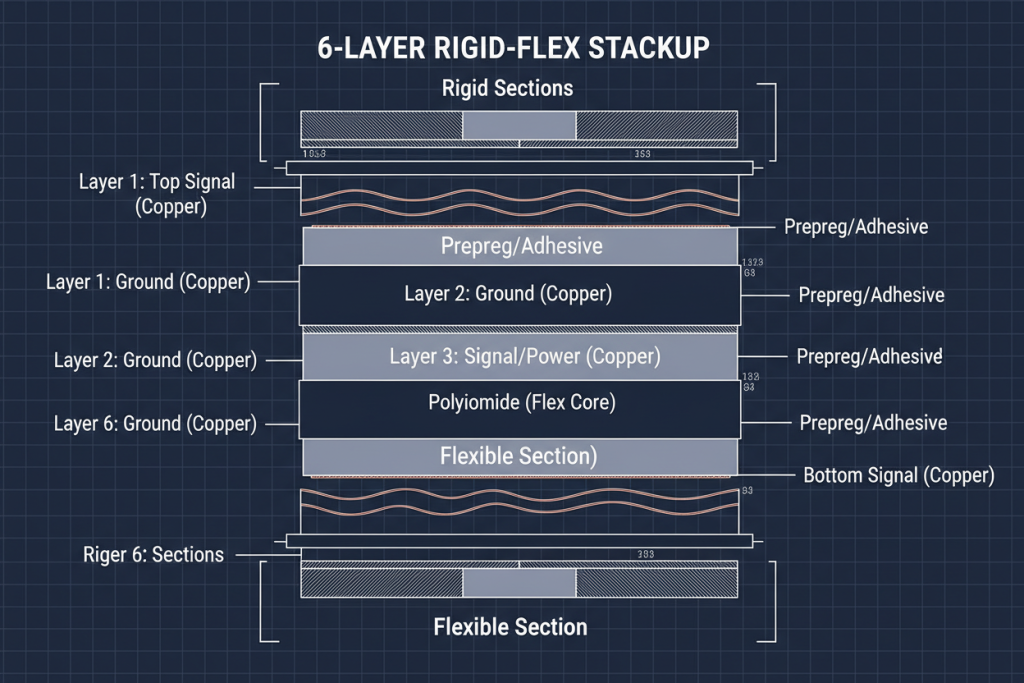 6-layer-rigid-flex-stackup-diagram