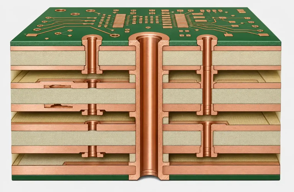 multilayer-pcb-structure