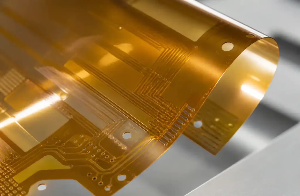 Polyimide film substrate material for flexible PCB manufacturing