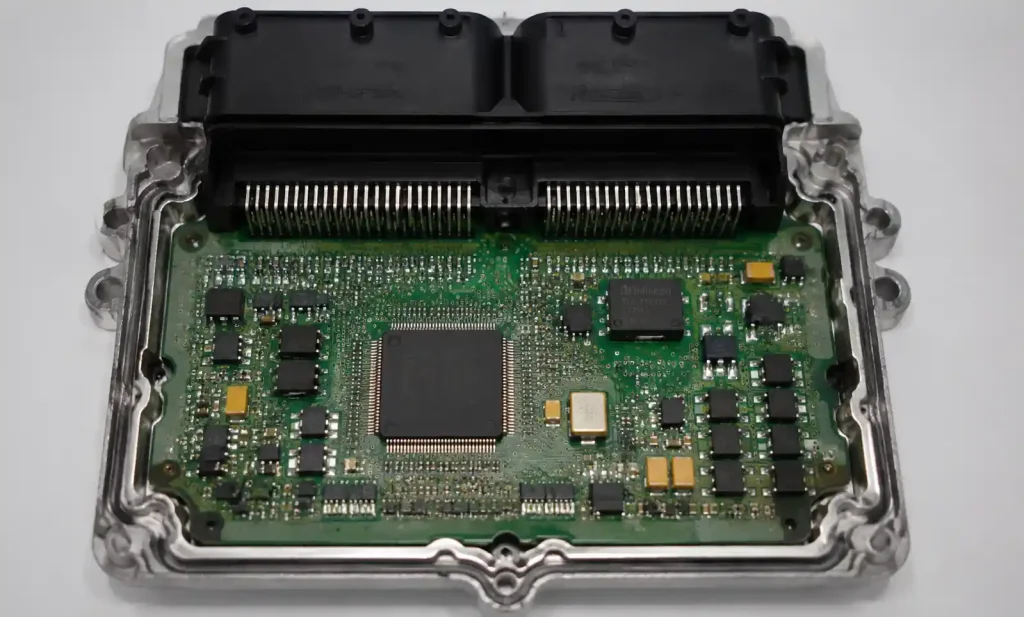 Automotive electronic control unit PCB using S1000-2M material in underhood environment