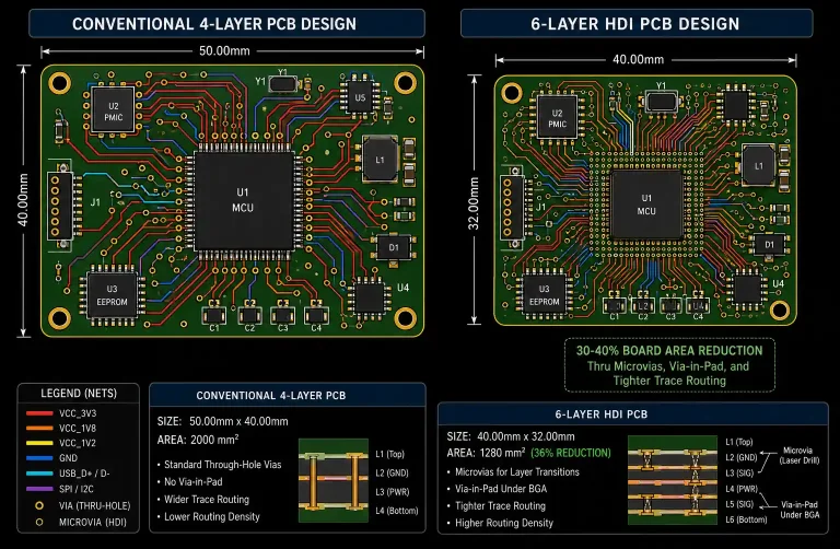 6 Layer HDI PCB Assembly: Benefits for Compact Medical Devices
