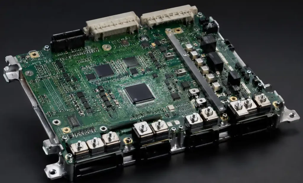 Production-grade certified BMS board showing complete hardware-software integrated design
