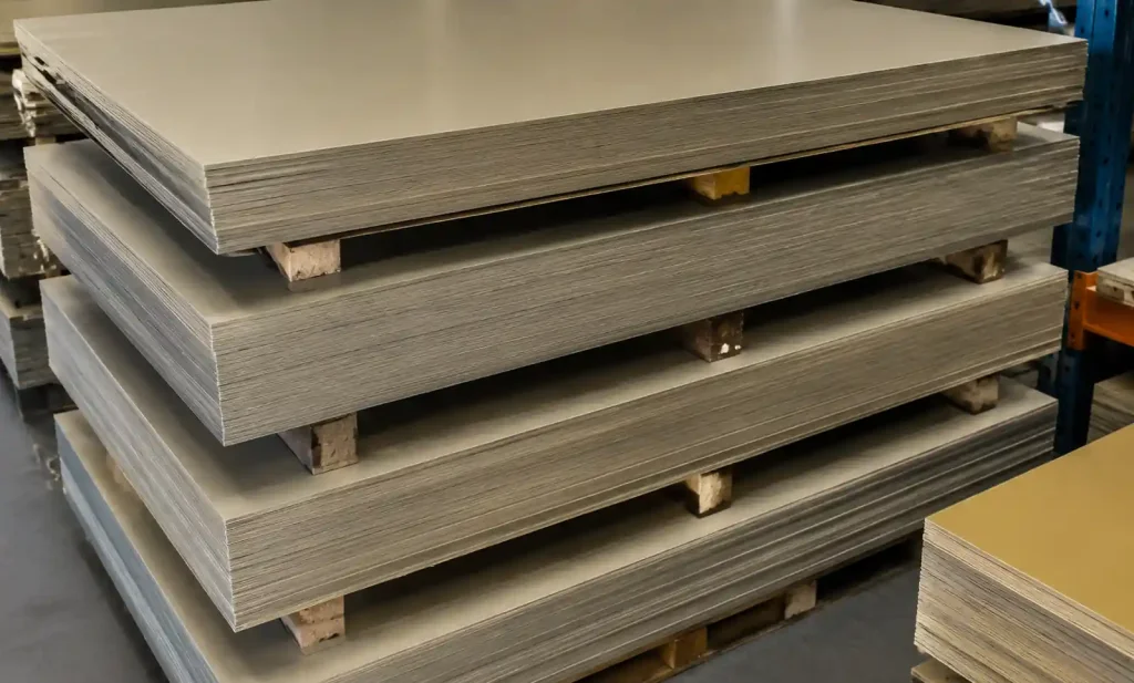 ShengYi S1000-2M PCB laminate sheets in various thicknesses showing material availability