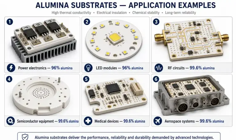 99.6% vs 96% Alumina Ceramic PCB: What’s the Difference in Performance and Cost?