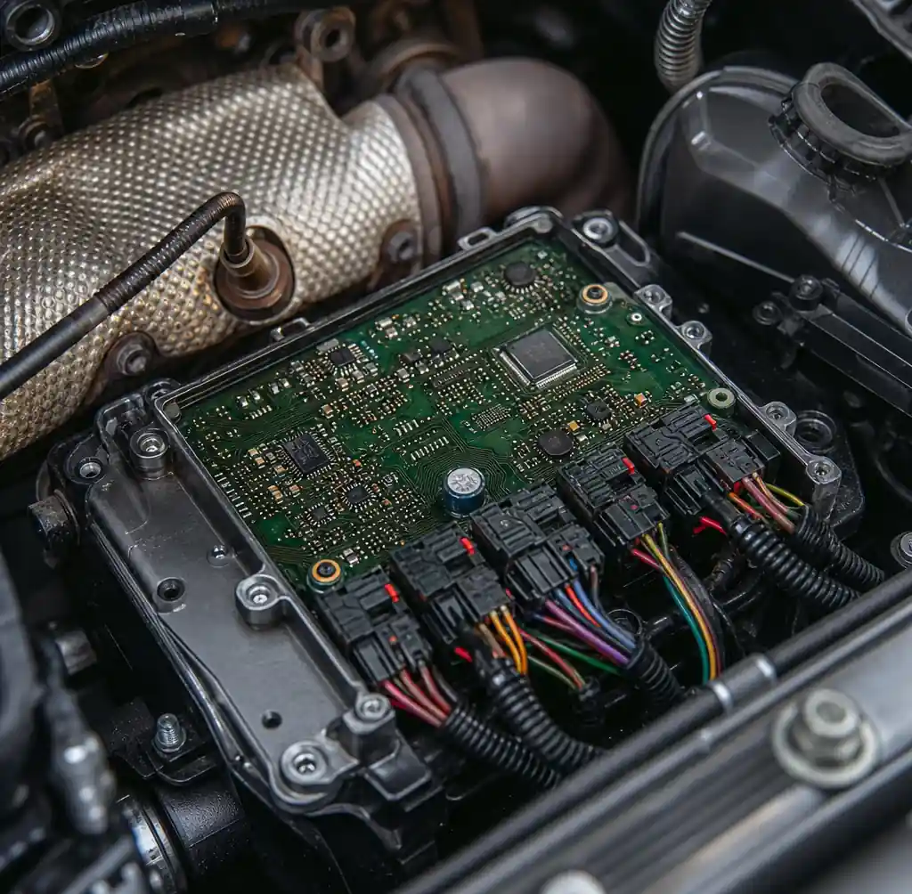 Automotive PCB operating in harsh under-hood environment