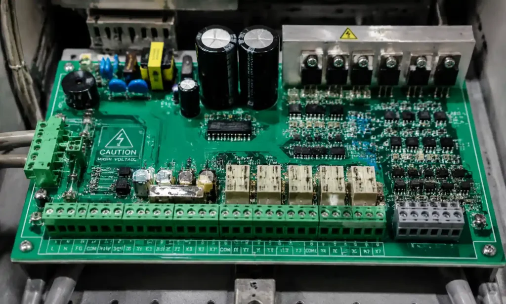 Industrial control PCB for PLC and automation systems