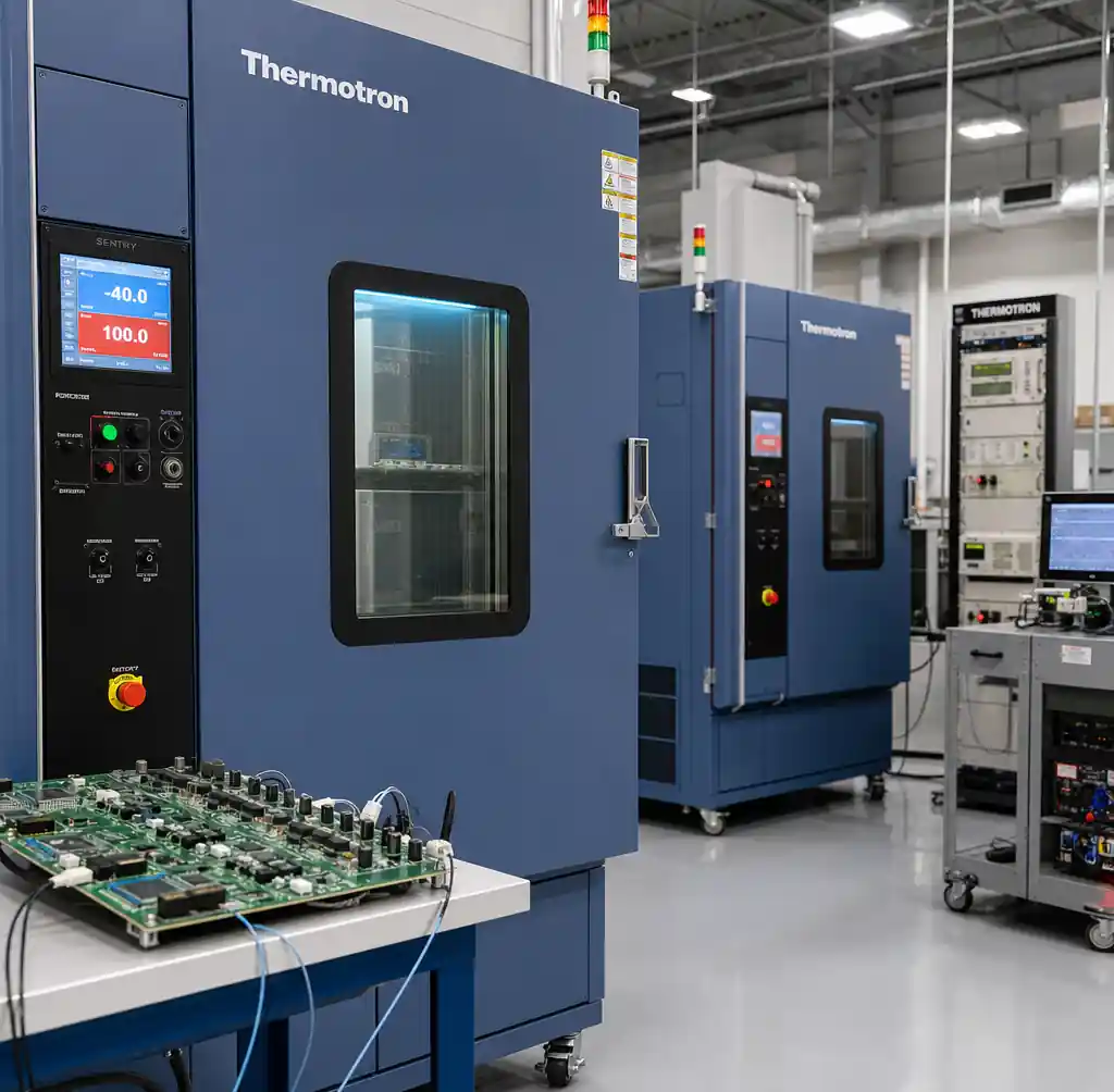 AEC-Q100 automotive PCB stress testing and qualification setup