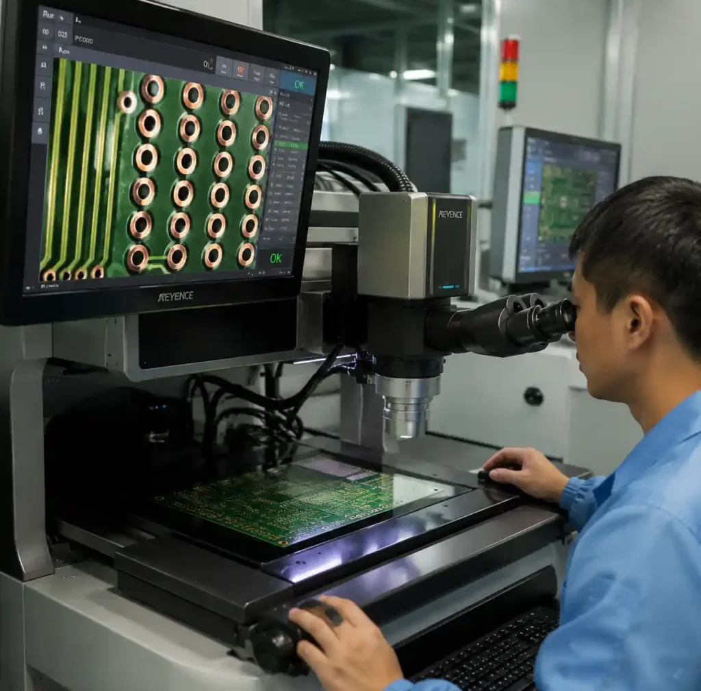 IPC-6012 Class 3 quality inspection of HDI PCB