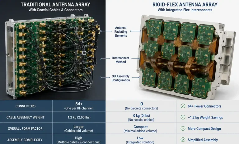 Aerospace Radar Rigid-Flex PCB Design: IPC-6013 Class 3 Requirements and Material Selection Guide (2026)