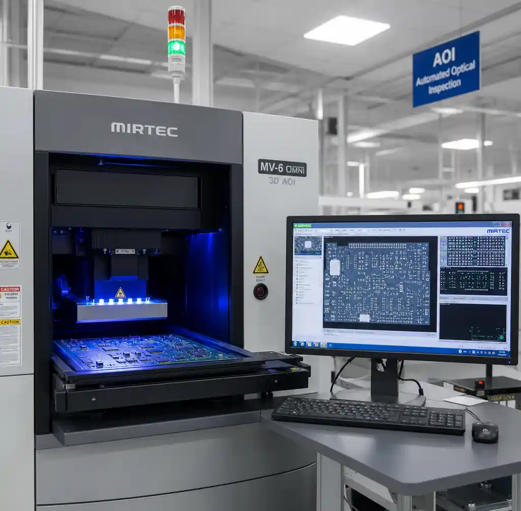 Automotive PCB electrical testing and quality inspection