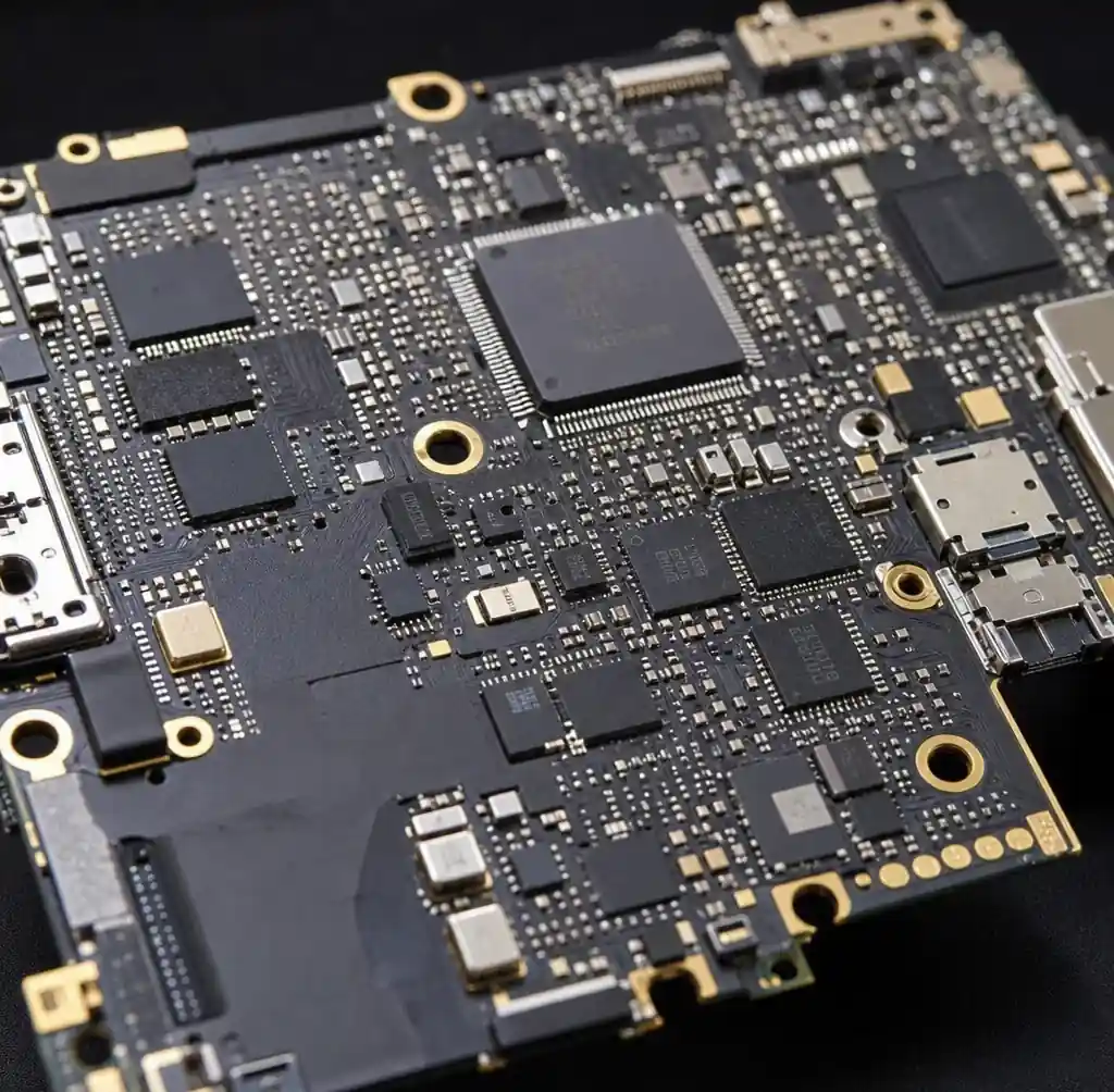 Consumer electronics PCB with OSP surface finish and SMT components
