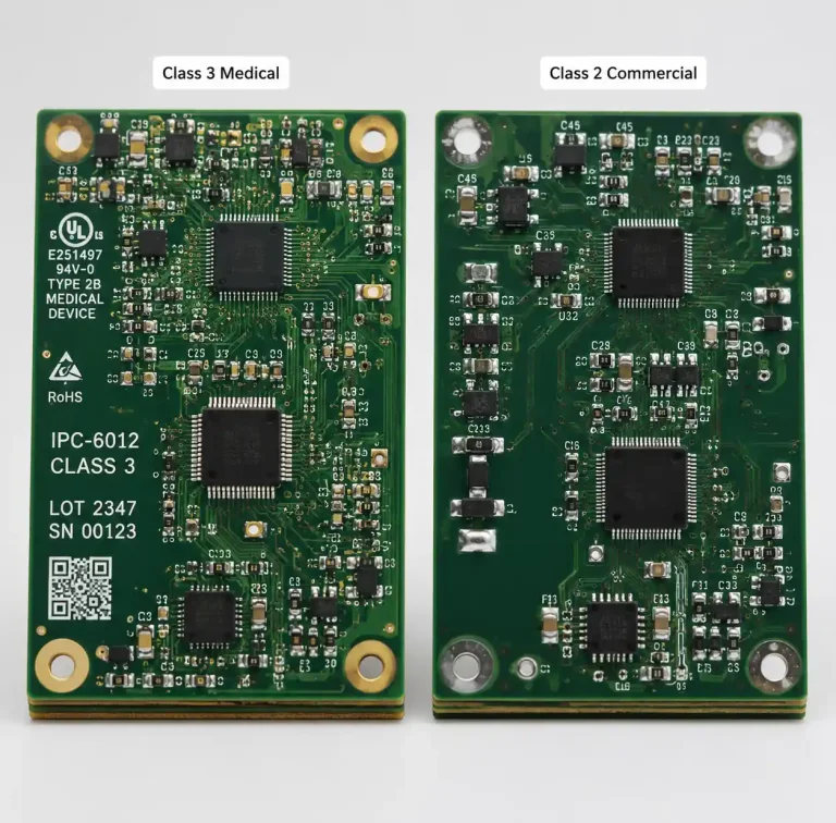 Medical Device PCB Design: IPC-6012 Class 3 and Biocompatibility Standards