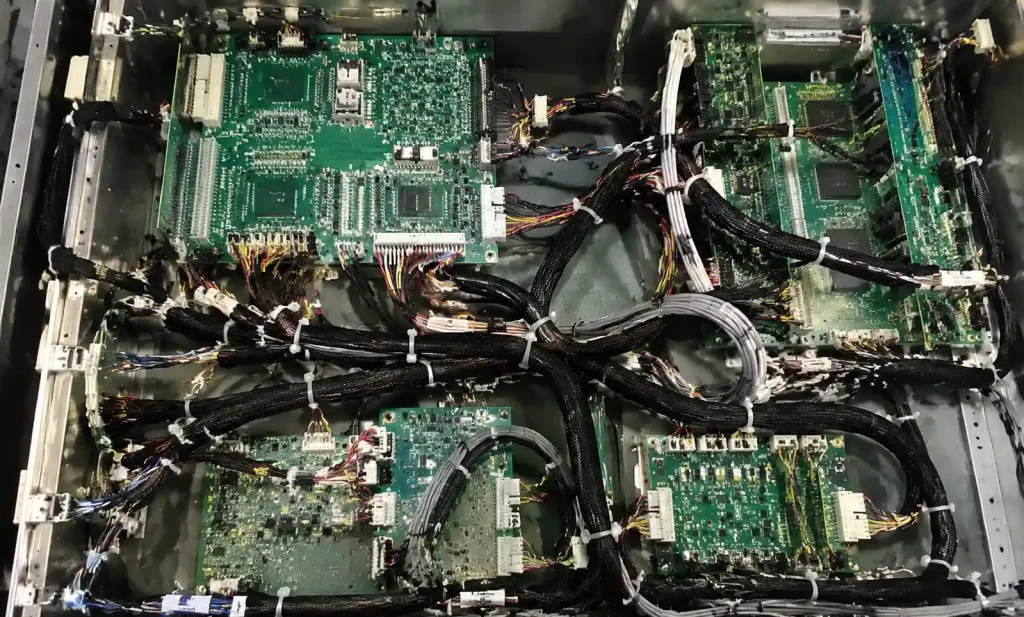 Traditional Rigid PCB with Cable and Connector Assembly