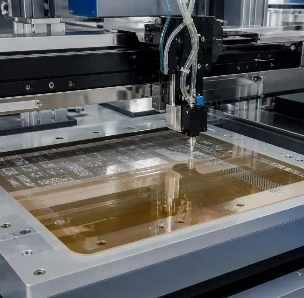 Additive Printing Process for FHE Circuit Fabrication
