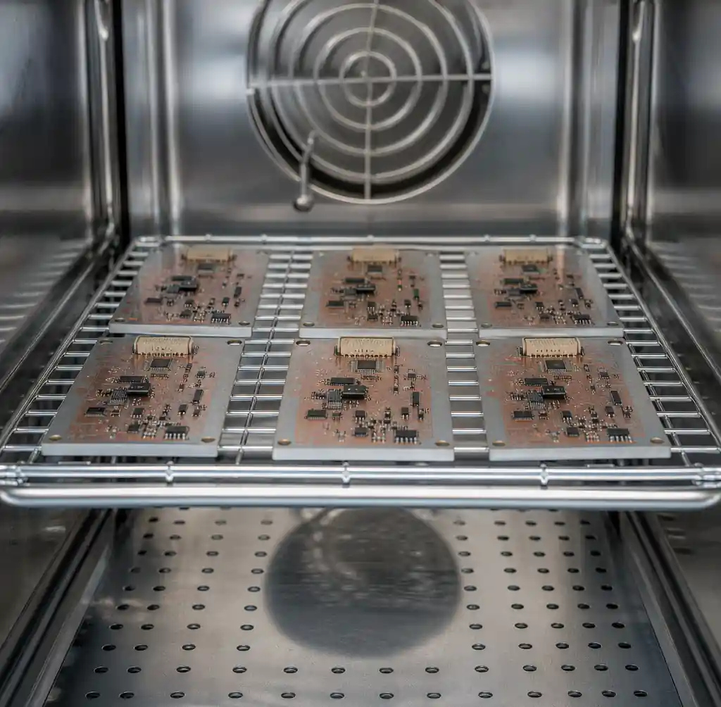 MCPCB thermal cycling test for CTE matching validation