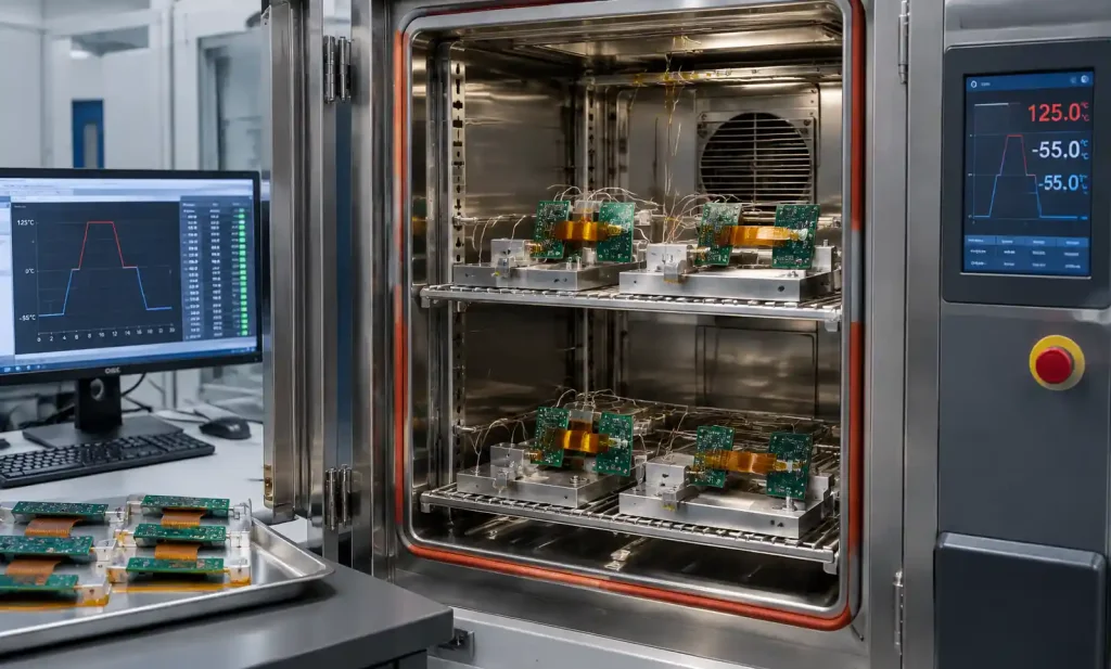 Thermal Cycling Test Chamber for Rigid Flex PCB Reliability Testing