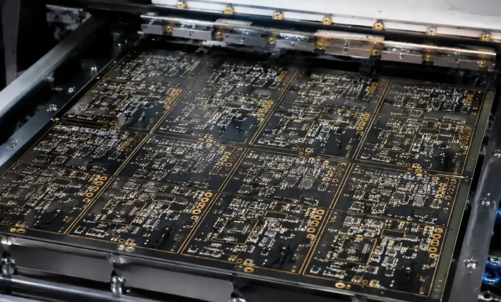 PCB panelization and production panel layout
