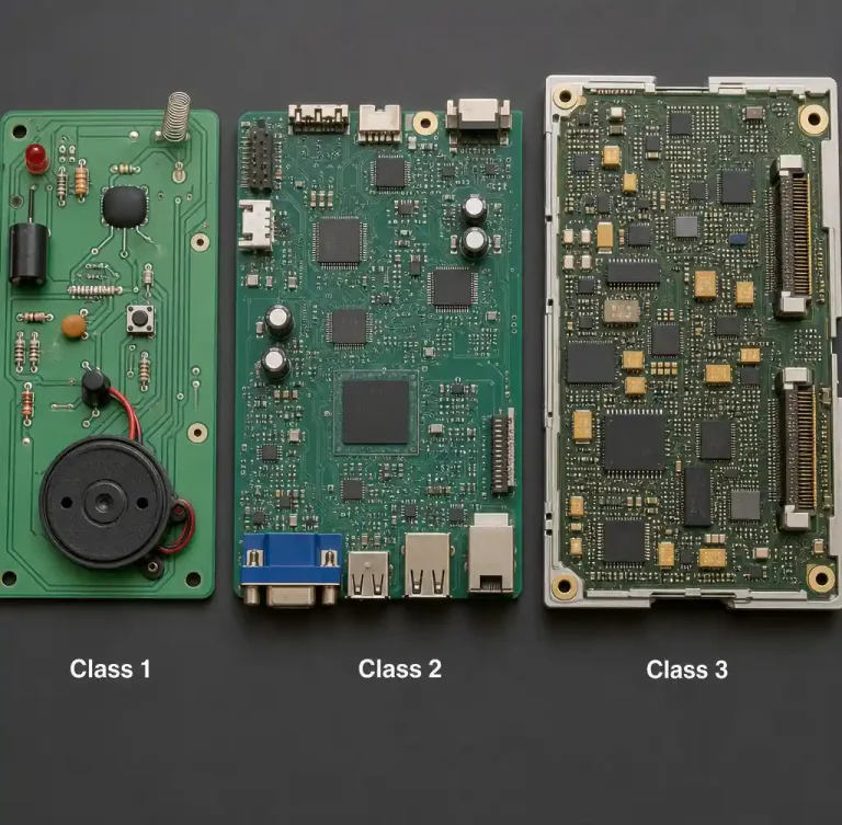 PCB Assembly Inspection Standards: IPC-A-610 Classification Explained