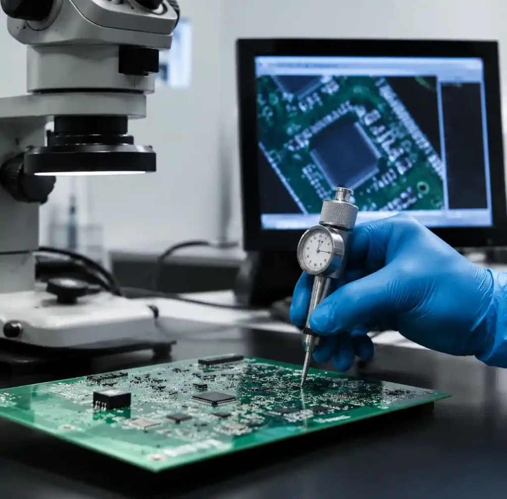 Conformal coating quality inspection and thickness measurement
