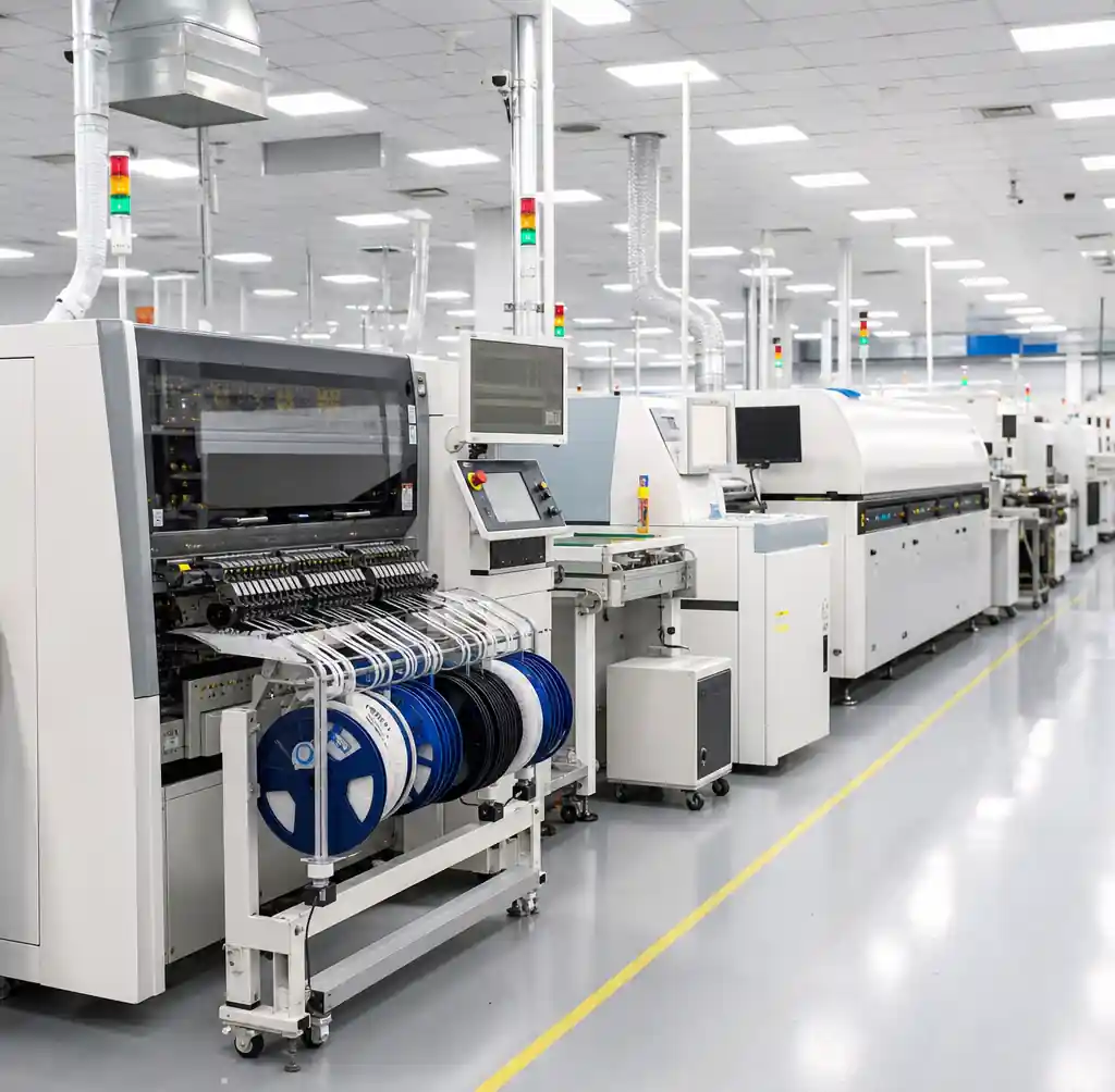PCB assembly SMT production line
