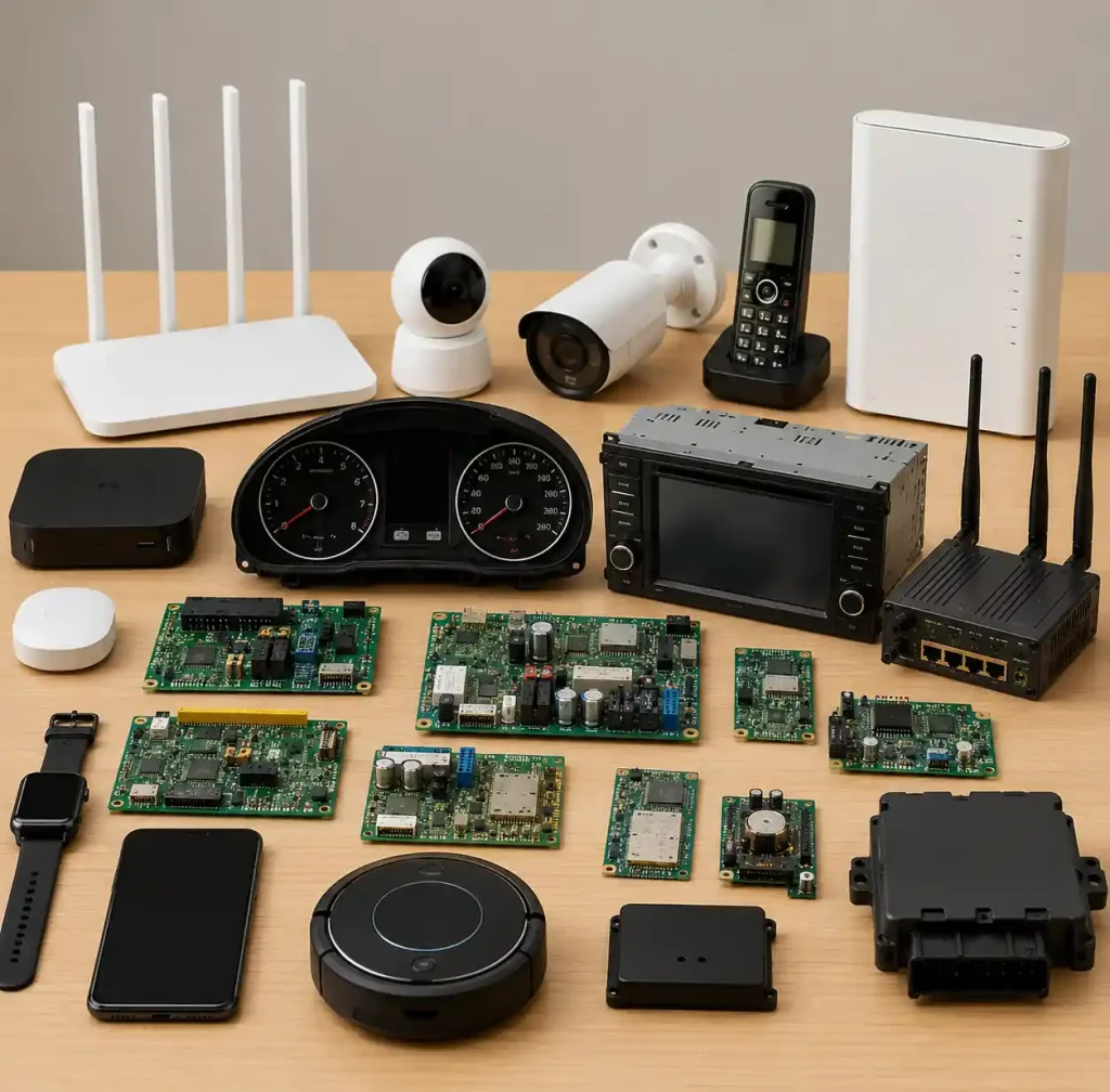 Electronics applications driving Southeast Asia PCB demand including IoT devices automotive components telecommunications equipment