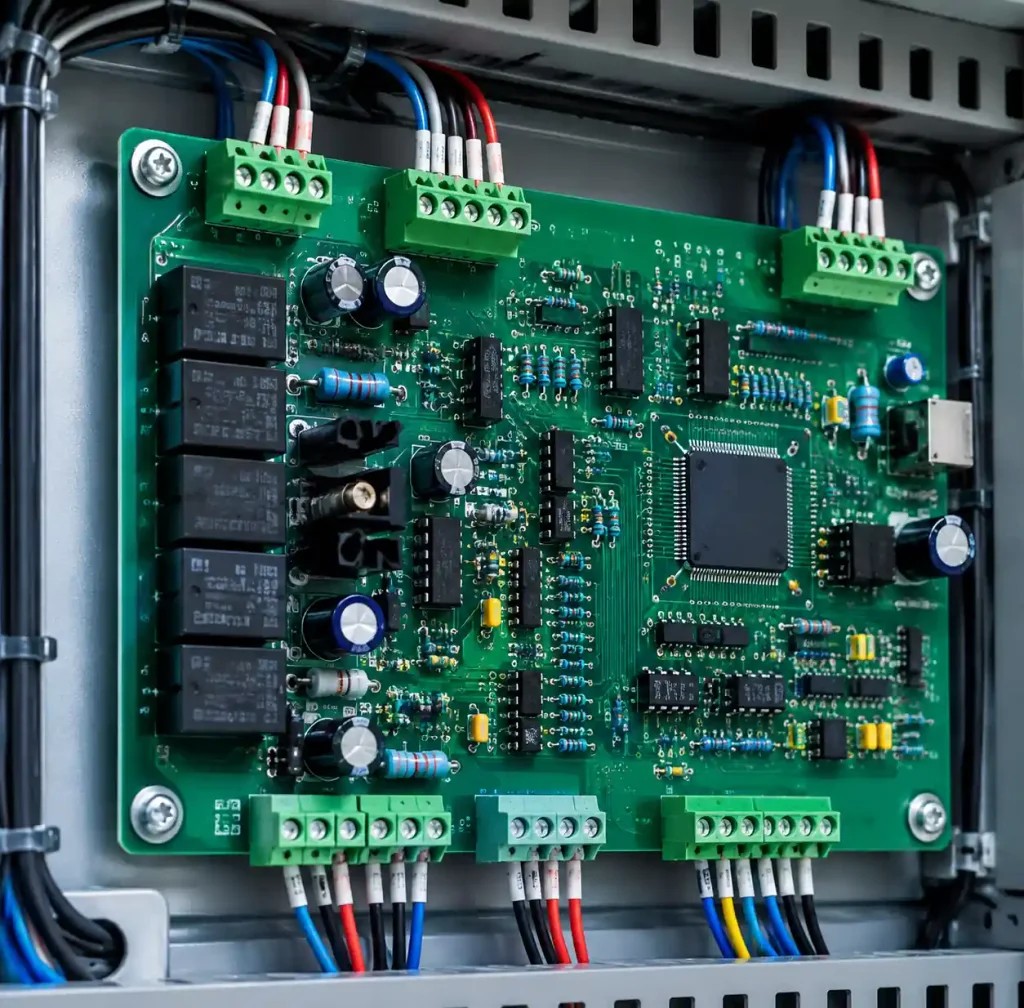 Standard 1.6mm PCB board used in industrial control system