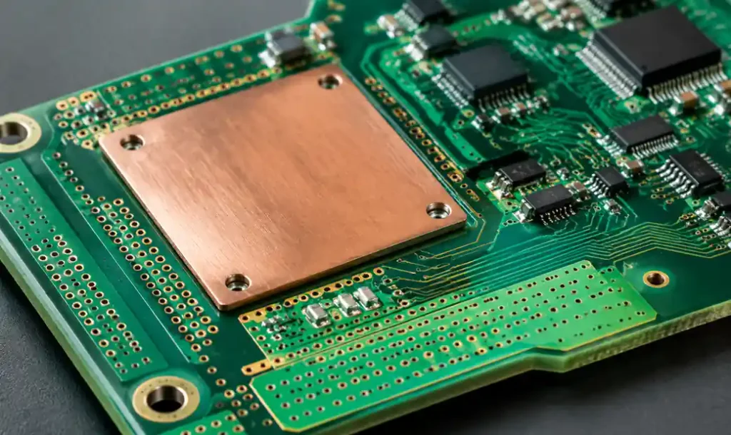 High-temperature PCB materials and thermal management for T-class compliance