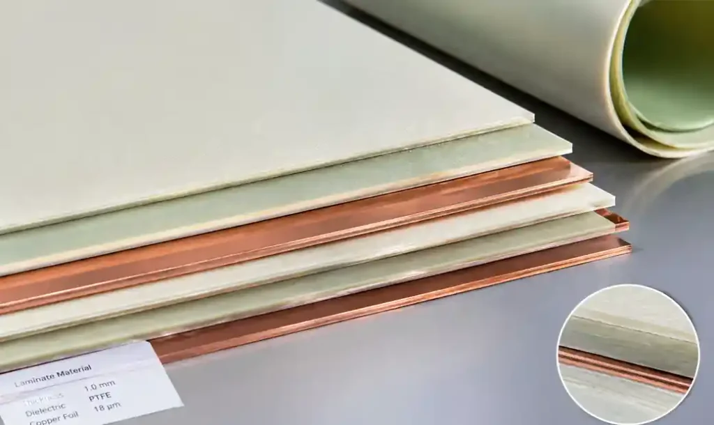 Rogers laminate materials for high-frequency PCB applications