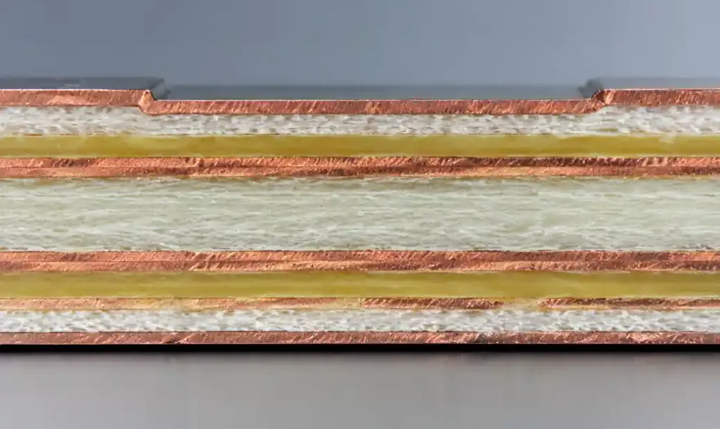 Halogen-Free PCB Cross-Section Structure